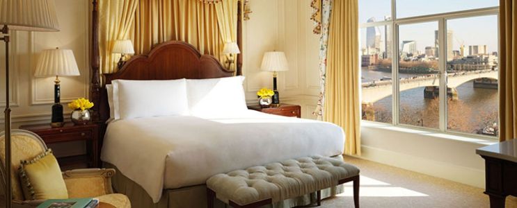 Savoy London Hotel Bedroom